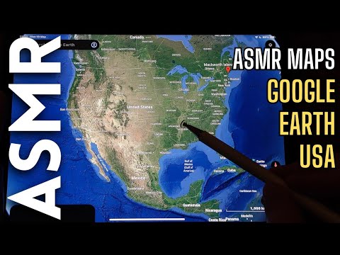 Looking at random US cities on Google Earth 🌎 [ASMR Maps] - YouTube