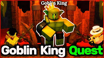 How To Complete the GOBLIN KING QUEST in THE FORGE | Roblox