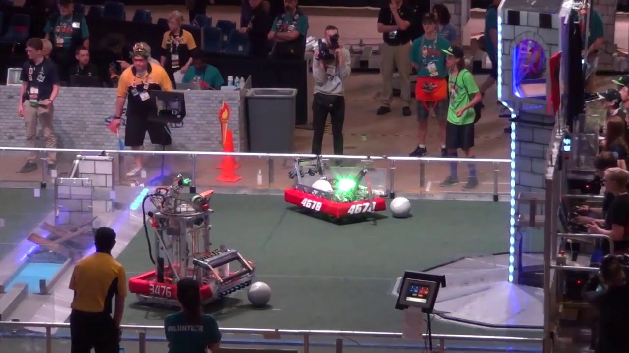 FRC 2016 Einstein CMP Match QF1 FIRST Robotics