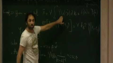 Cambridge short lecture 4-Holcman - Generalized Langevin equations