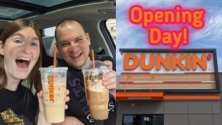 Dunkin' Donuts Opening Day & Yard Sale Pit Stop