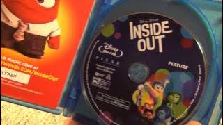 Disney Pixar Inside Out 3D Blu-Ray Ultimate Collector's Edition Unboxing