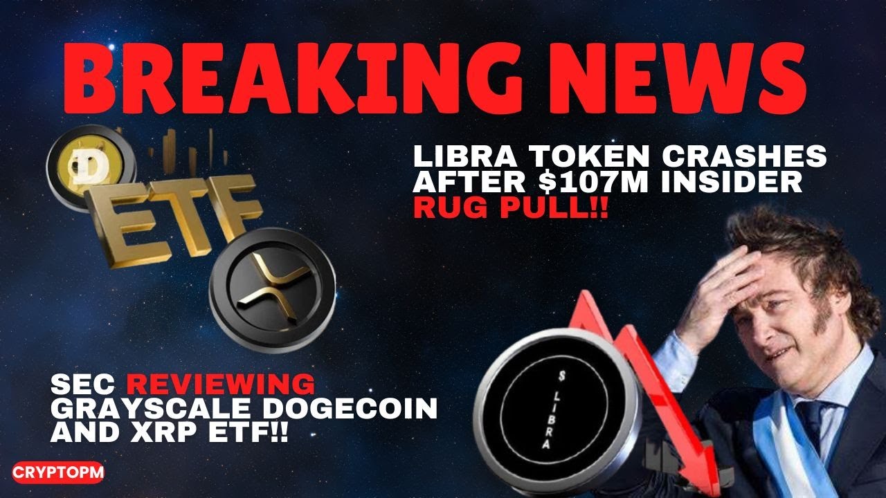Libra Coin Rug BREAKING NEWS!! 🚨🚨LIBRA TOKEN CRASHES AFTER $107M INSIDER RUG PULL ...