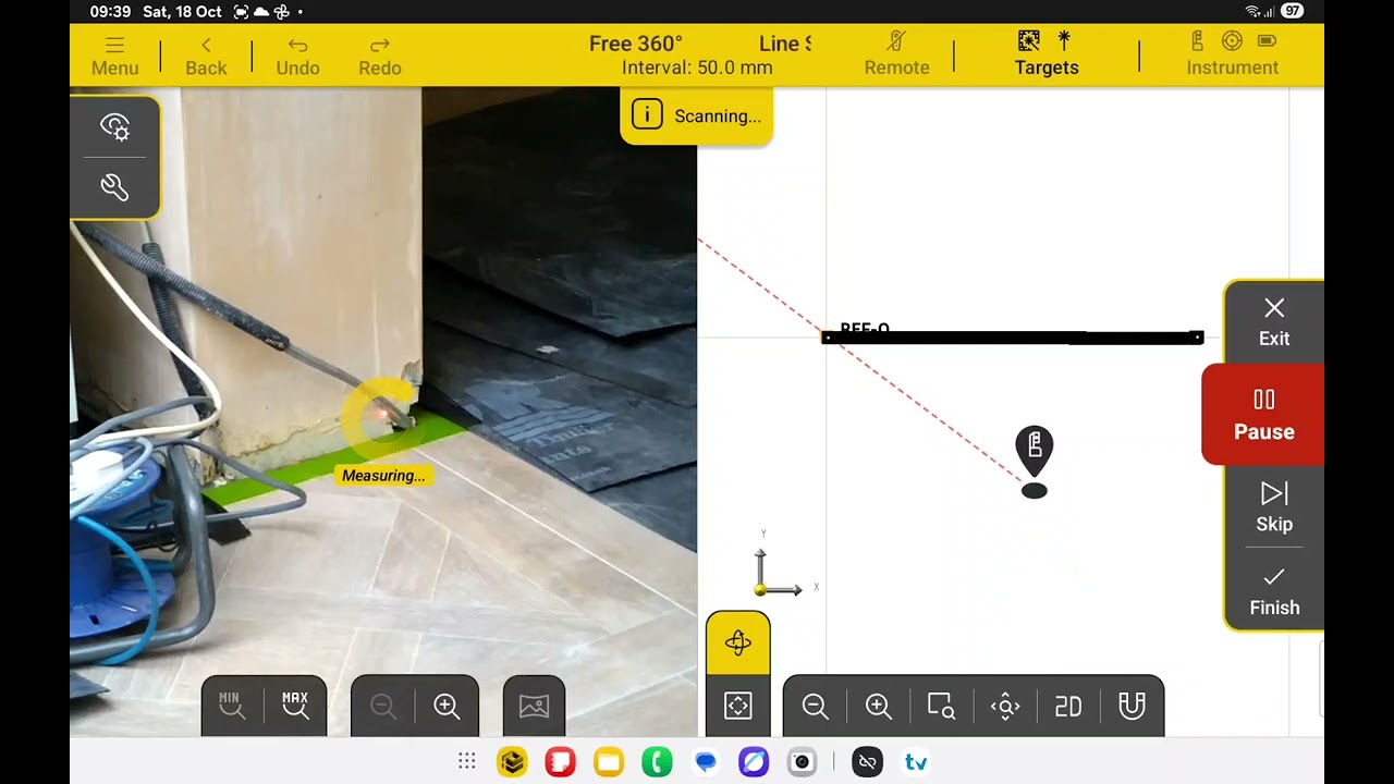 Leica Icon ics50 Scan internal doors