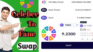 CELEBe app withdraw || CELEBe point swap fanc || How to swap fanc token || Celebe unlimited trick,