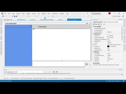 Chat Application GUI in VB.net (ChudiSoft)