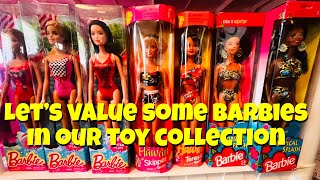 Let’s appraise more modern Barbie dolls for the Toy Museum. “Valuing My Toy Collection” Ep. #403