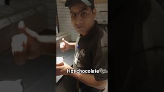 Hot Chocolate Art At Gloria Jeans Coffee