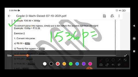 Grade 3 Maths Dated 07 10 2021