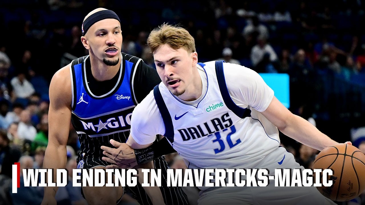 DOWN TO THE WIRE 🚨 Cooper Flagg & Jalen Suggs CLUTCH in final seconds of Mavs-Magic | NBA on ESPN