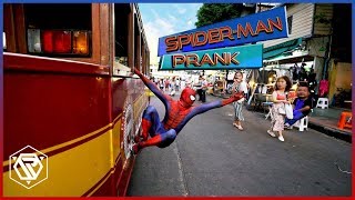 Spider-Man ป่วนเมืองในชีวิตจริง(Prank) RAMER EP.61