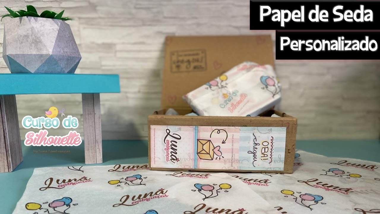 COMO FAZER PAPEL DE SEDA PERSONALIZADO