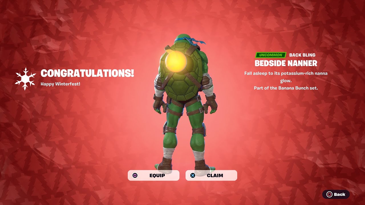 Day 14 of Fortnite Winterfest 2023 (Bedside Manner Backbling) YouTube