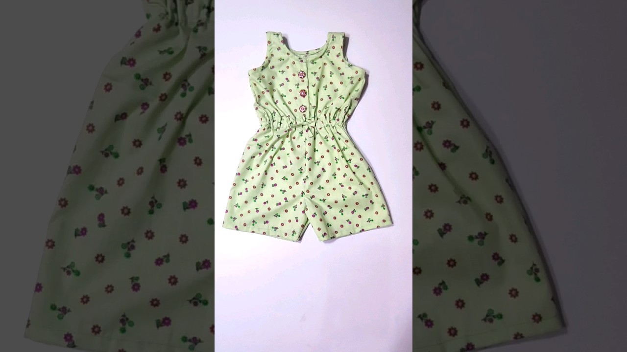 Make easy baby jumpsuit #shazuboutique #viral #shortsfeed #trending #new #babyfrock #latest