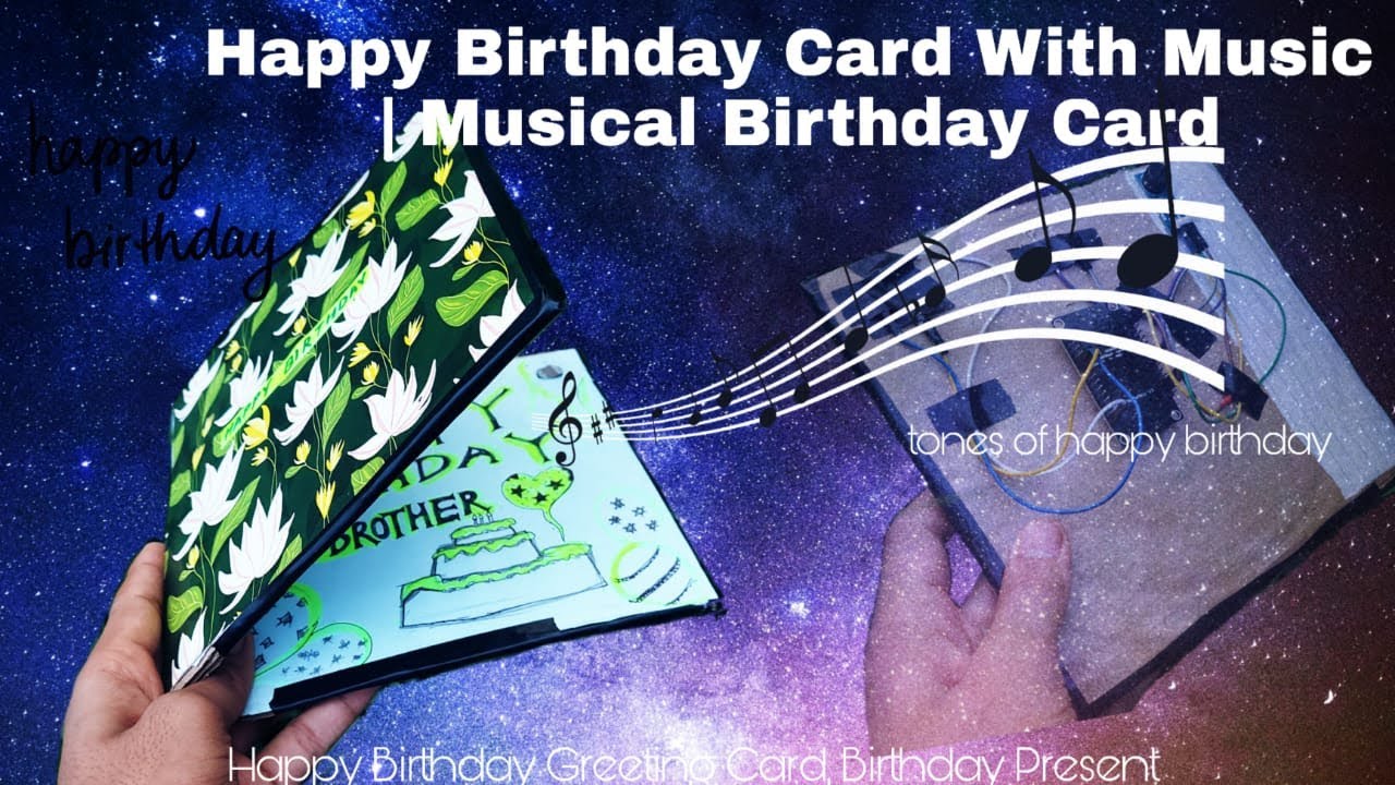 Musical birthday card| How to make musical birthday card by Arduino 