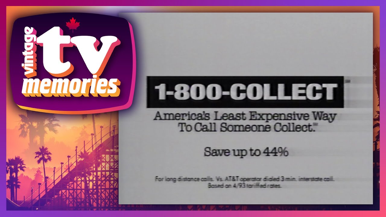 August 1993 - WPTZ - NBC - 1 800 COLLECT commercial