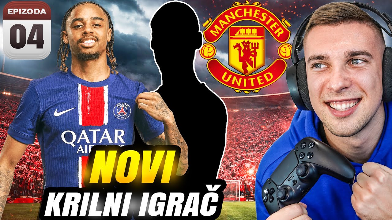 POJAČANJE NA LIJEVOM KRILU ZA €70M I DERBI SA MAN CITIJEM ! MAN UNITED KARIJERA #4
