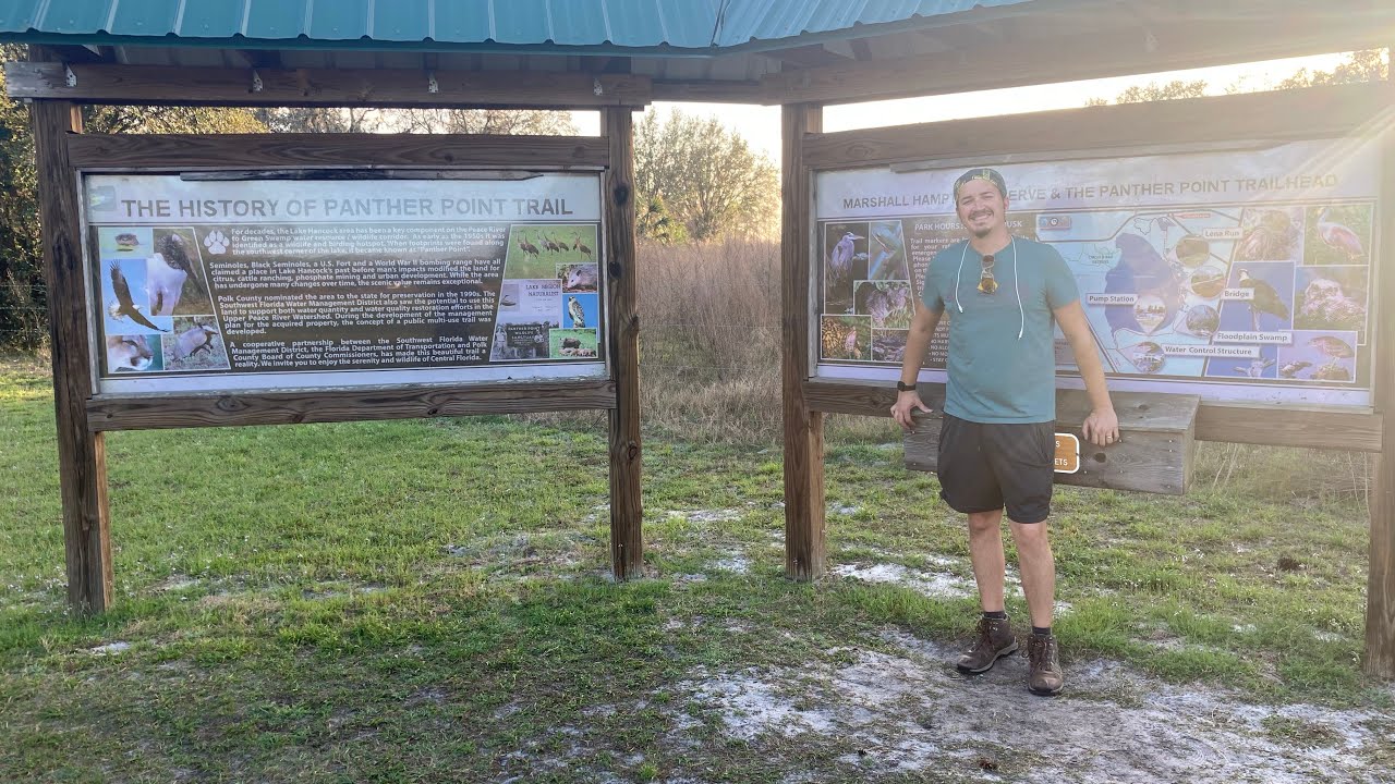 Marshall Hampton Reserve in Lakeland FL. Bonus - Hiking through a cow pasture.