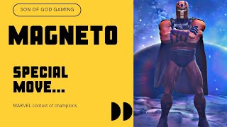 Magneto | special move marvel contest ...