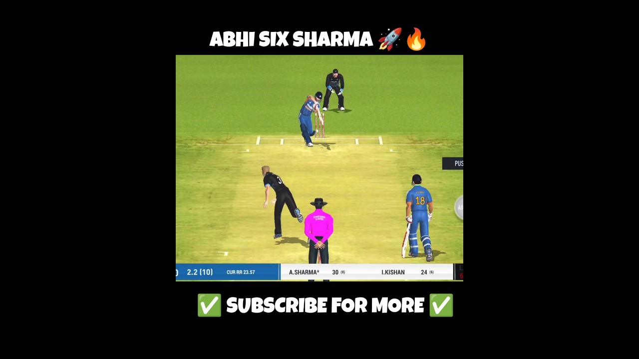 𝐚𝐛𝐡𝐢 𝐬𝐢𝐱 𝐬𝐡𝐚𝐫𝐦𝐚 😱😎 𝐢𝐧𝐝𝐯𝐬𝐧𝐳 | 𝐫𝐞𝐚𝐥 𝐜𝐫𝐢𝐜𝐤𝐞𝐭 25 𝐯7 