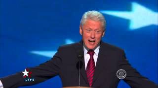 Clinton: "Arithmetic" created surplus budgets