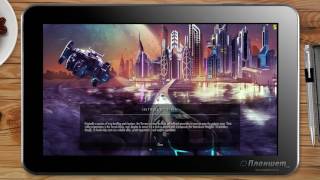 Dawn of Andromeda / TabletPC GOLE1 game testing Intel z8300