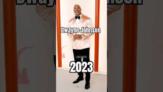 Famous Dwayne Johnson Evolution 👑 (2023 - 1972) #shorts #evolution #therock Wealth
