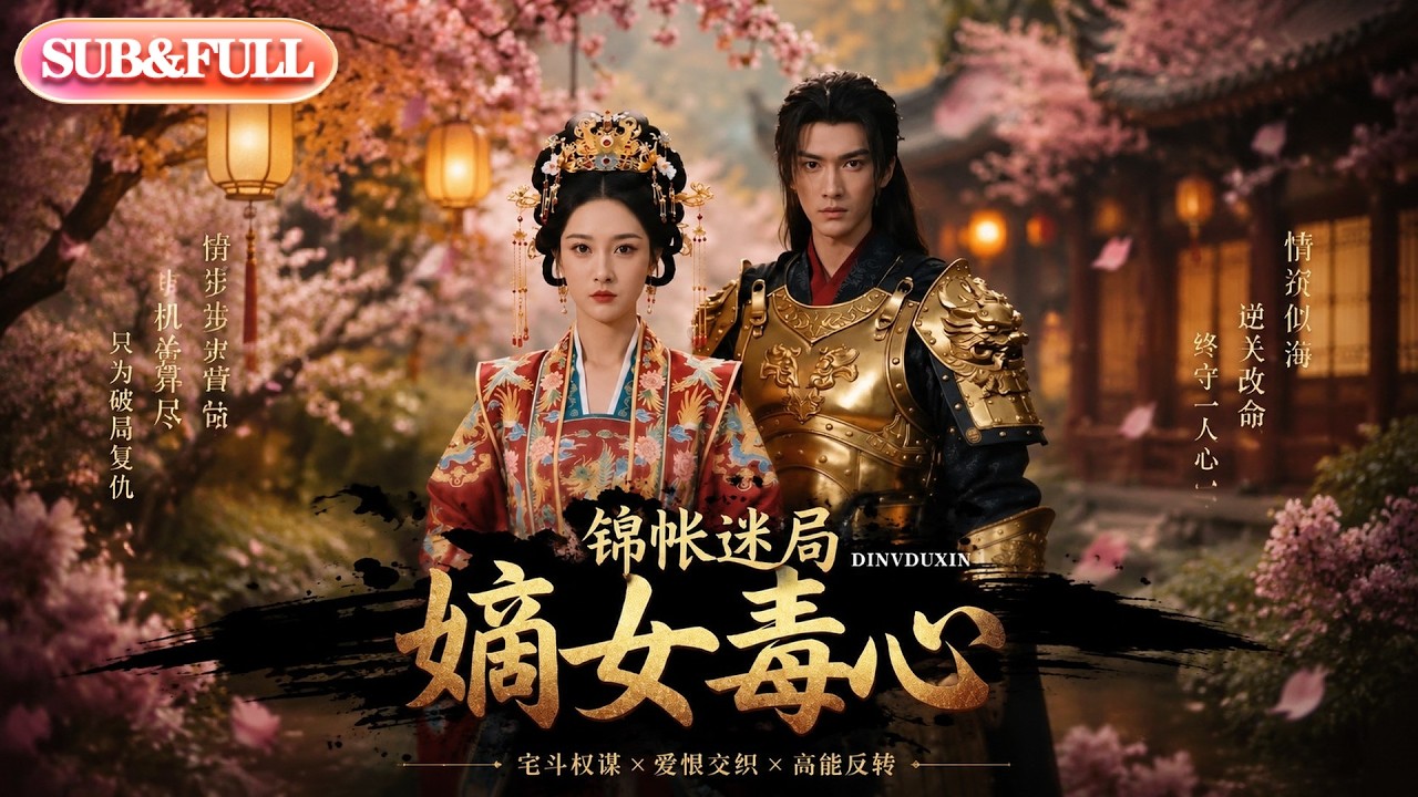 【全集FULL】《錦帳迷局：嫡女毒心》| AI短劇 | ENG SUB #薄荷聽書 #cdrama #latest #熱門短劇 #都市 #重生 #逆襲 #現代 #甜寵