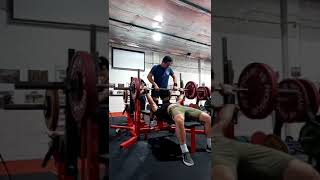 bench 130kg x5 log 95kg x3