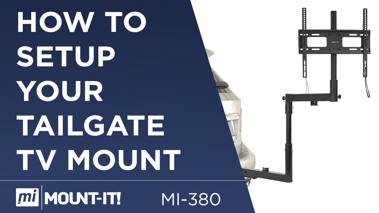 How to Setup your Tailgate TV Mount (MI380) YouTube
