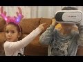 VR BOX 3D gözlük , çok eğlendik , eğlenceli video