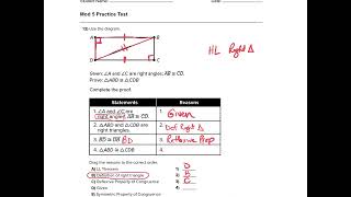 Module 5  Practice Test #12 -13