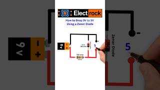 Can a Zener Diode Turn 9V into 5V? 🔧⚡ Simple Voltage Drop Trick!