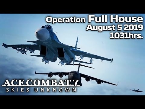 Operation Full House (Mission 10) - Ace Combat 7 In Real Time 