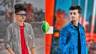 Snapseed CB Photo Editing | PicsArt CB Background change Photo Editing in Hindi screenshot 3