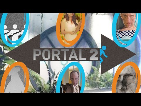 Portal 2 References in The Perpetual Testing Initiative