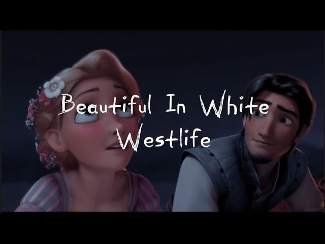 Westlife - Beautiful In White (Lyrics) class=