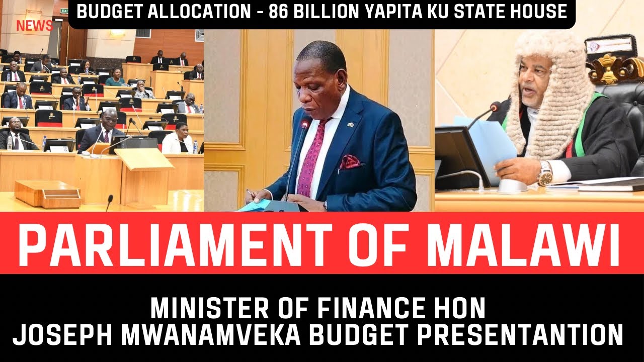 PARLIAMENT OF MALAWI LIVE - MVELANI ZOMWE AKULANKHULA MWANAMVEKA - 86 ...