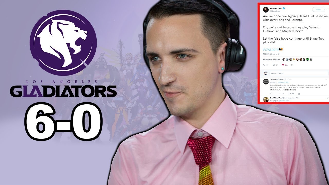 MONTECRISTO CALLS OUT DALLAS FUEL FOR BEING TRASH! LA GLADIATORS BEST TEAM IN OWL?