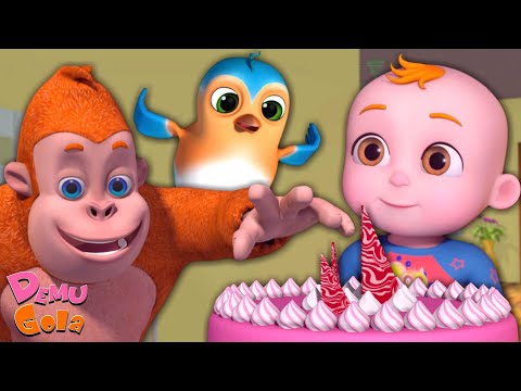 Bird In The House Episode Demu Gola Cartoons Funny Animated Series For Kids