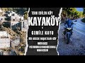 Terk Edilmiş Köy Kayaköy'e Yolculuk // Gemile Koyu // Moto Guzzi V100 Mandello Aviazione Navale