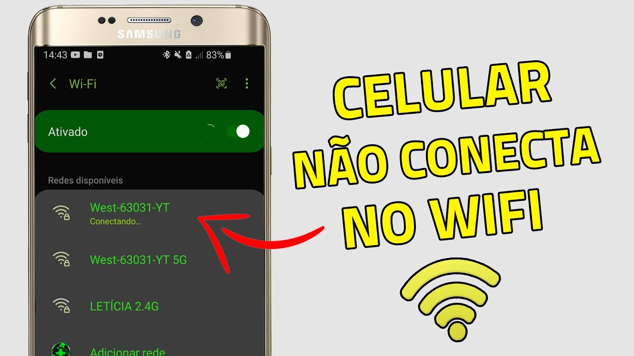 CELULAR NÃO QUER CONECTAR NO WIFI - COMO RESOLVER EM 5 MINUTOS - YouTube