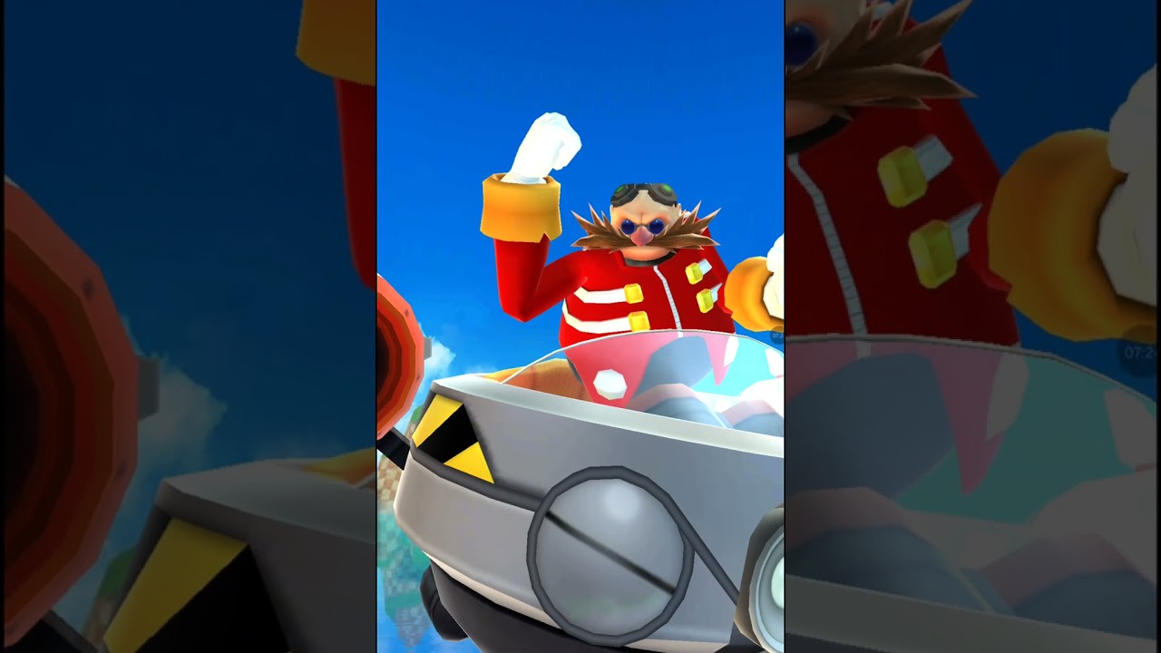 ENTREI NO MUNDO DO SONIC E BATALHEI CONTRA O EGGMAN!!! (Sonic Dash)