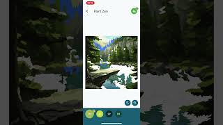 Paint Zen – Relaxing Paint by Number Coloring Game | Nature 01 screenshot 4