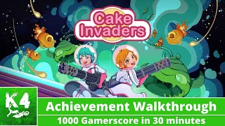 Cake Invaders - 100% Achievement Guide Walkthrough on Xbox (No Commentary)