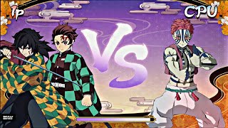 Giyu Infinity Castle Tanjiro Vs Akaza Infinity Castle Demon Slayer The Hinokami Chronicles 2