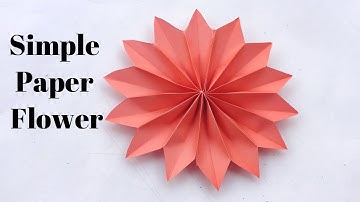 How To Make Flower Out Of Paper - Easy!