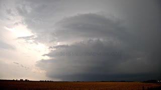 5/16/15 Elmer OK large supercell with EF3 wedge tornado