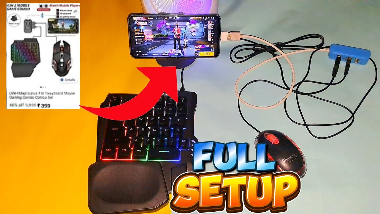 Keyboard and mouse ko connect Karke Phone ko PC ki tarah use kare full tutorial setup in phone ? 