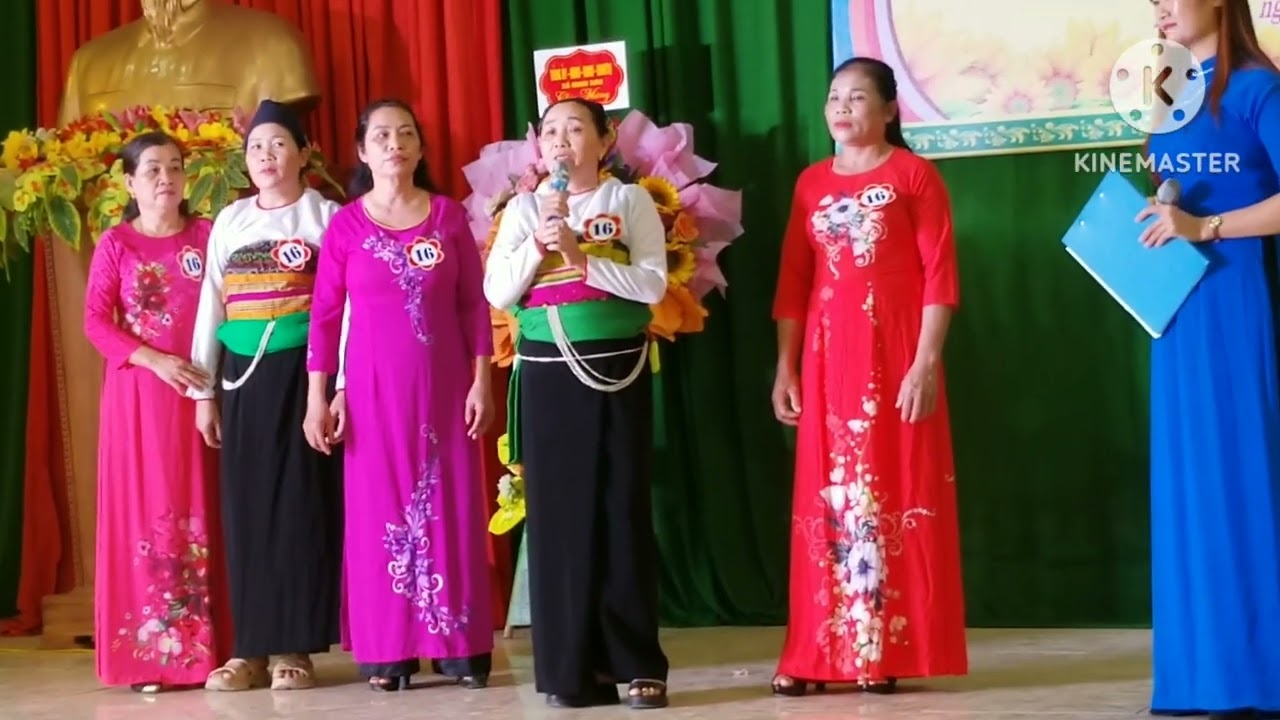 phần thi hoàn chỉnh thôn Giữa trong Hội thi khuyến học giỏi xã Minh Sơn